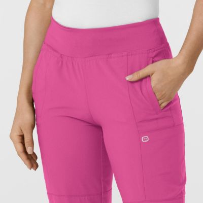Women's W123 Comfort Waist Cargo Jogger Scrub Pant