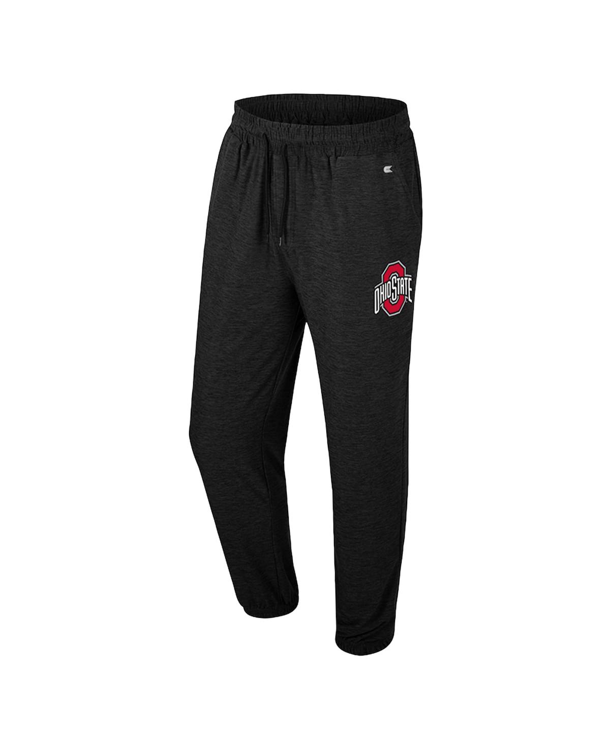 Colosseum Men's Black Ohio State Buckeyes Revolution Jogger Pants In Black