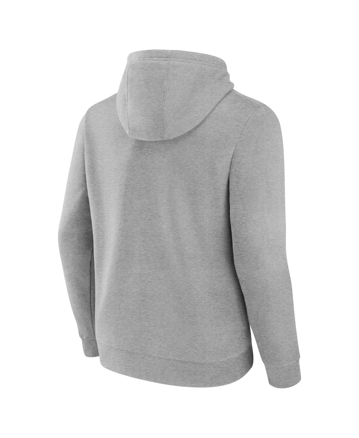 Fanatics Men's Heather Gray San Francisco 49ers Deliver Fleece Pullover Hoodie In Heather Gray