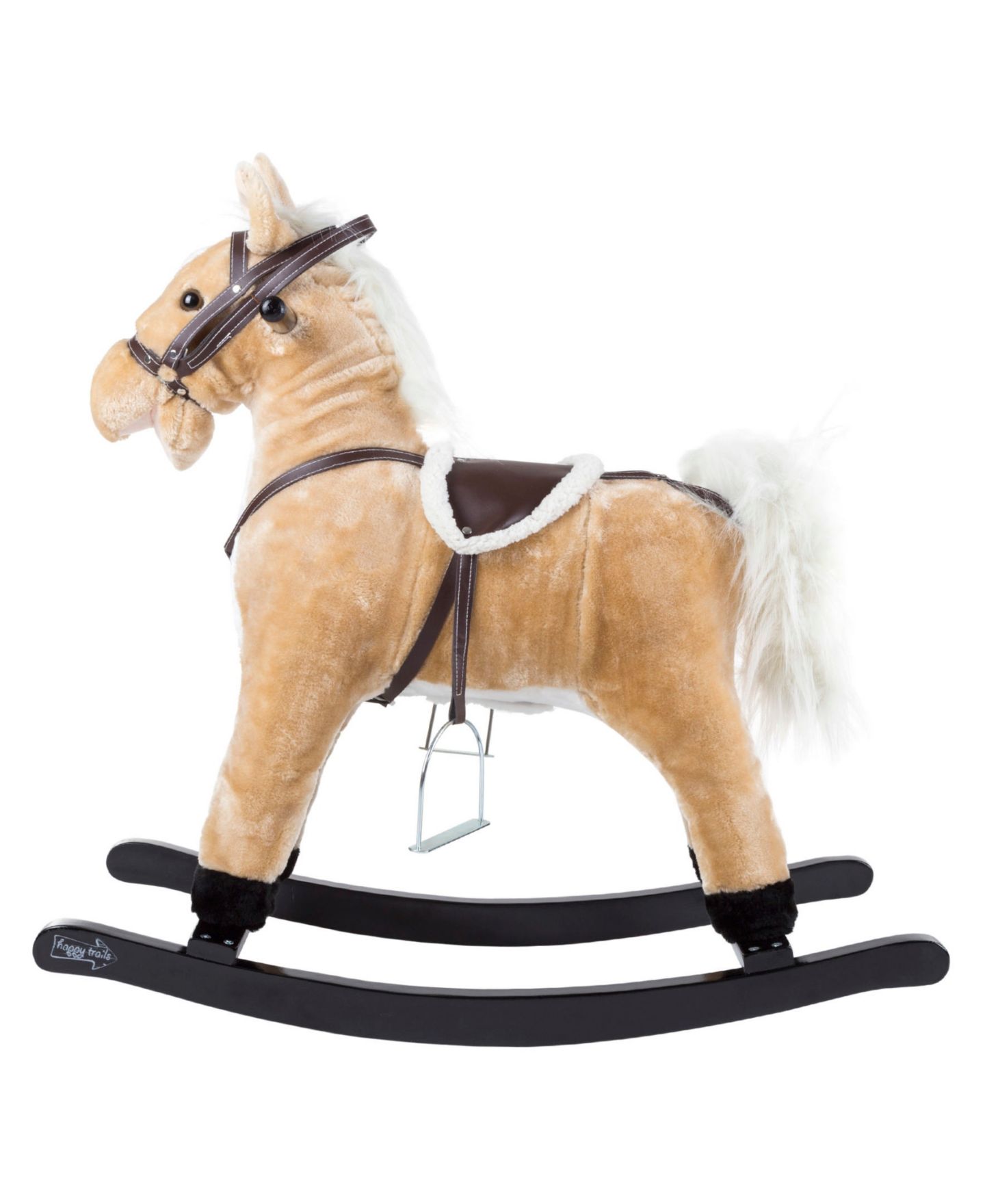 Детская мягкая игрушка Trademark Global Happy Trails Plush Sound-Making Rocking Horse, Ages 3+ — фото 2