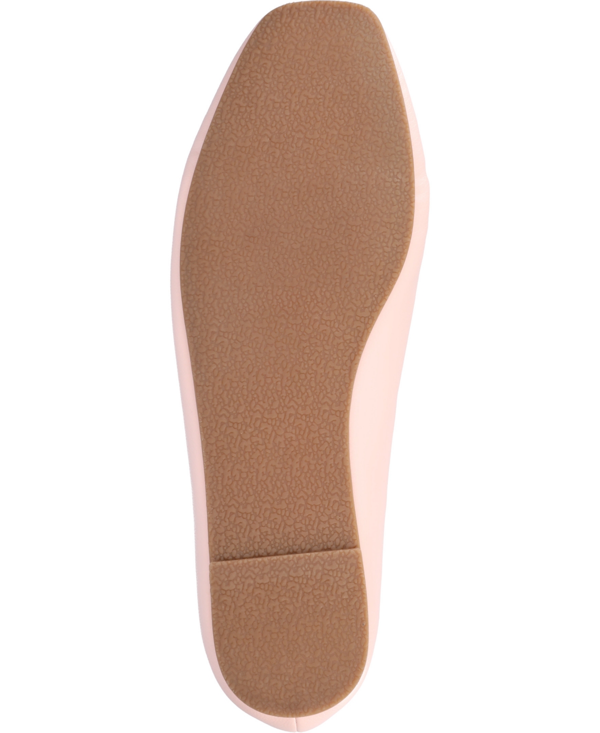 Journee Collection Callee Keyhole Square Toe Flat In Pink