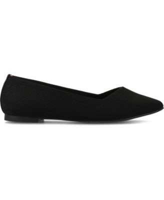 Women's Minnah Knit Pointed Toe Dress Flats