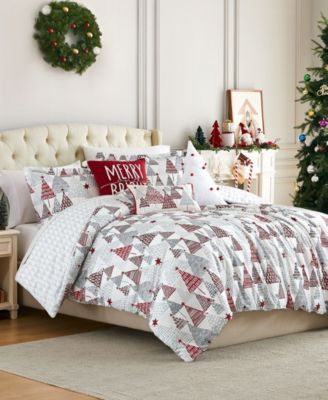 Merry and Bright 6-Pc. Comforter Set, King/California King