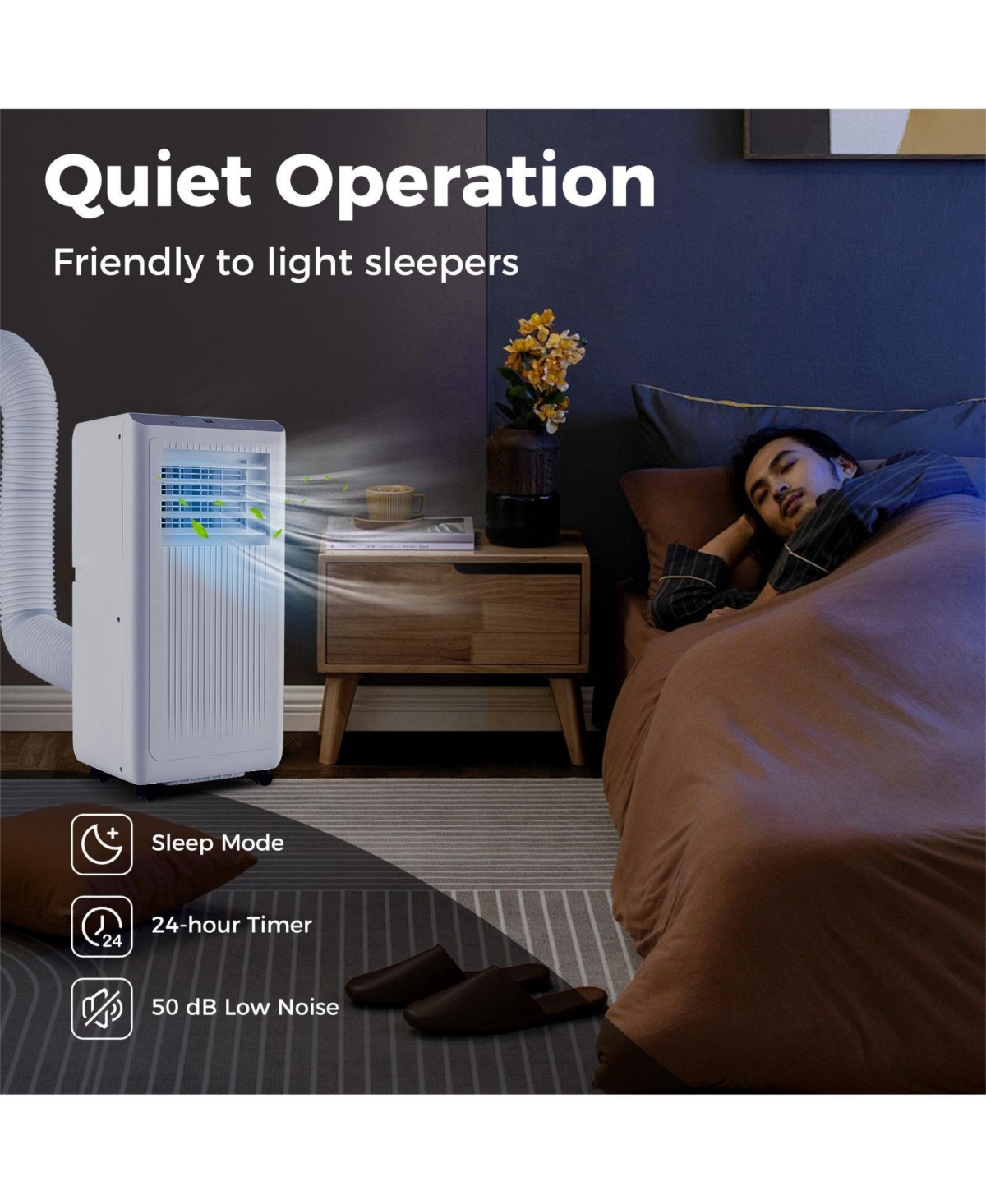 10000 Btu Portable Air Conditioner 3 in 1 Ac Unit Fan and Dehumidifier