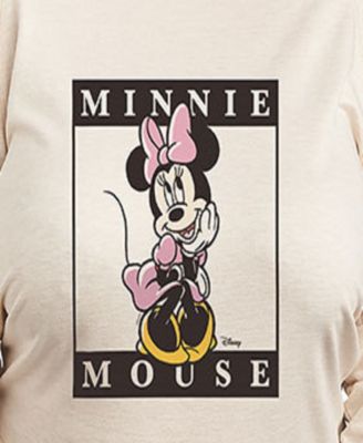 Plus Size Disney Minnie Mouse Graphic Pullover T-shirt
