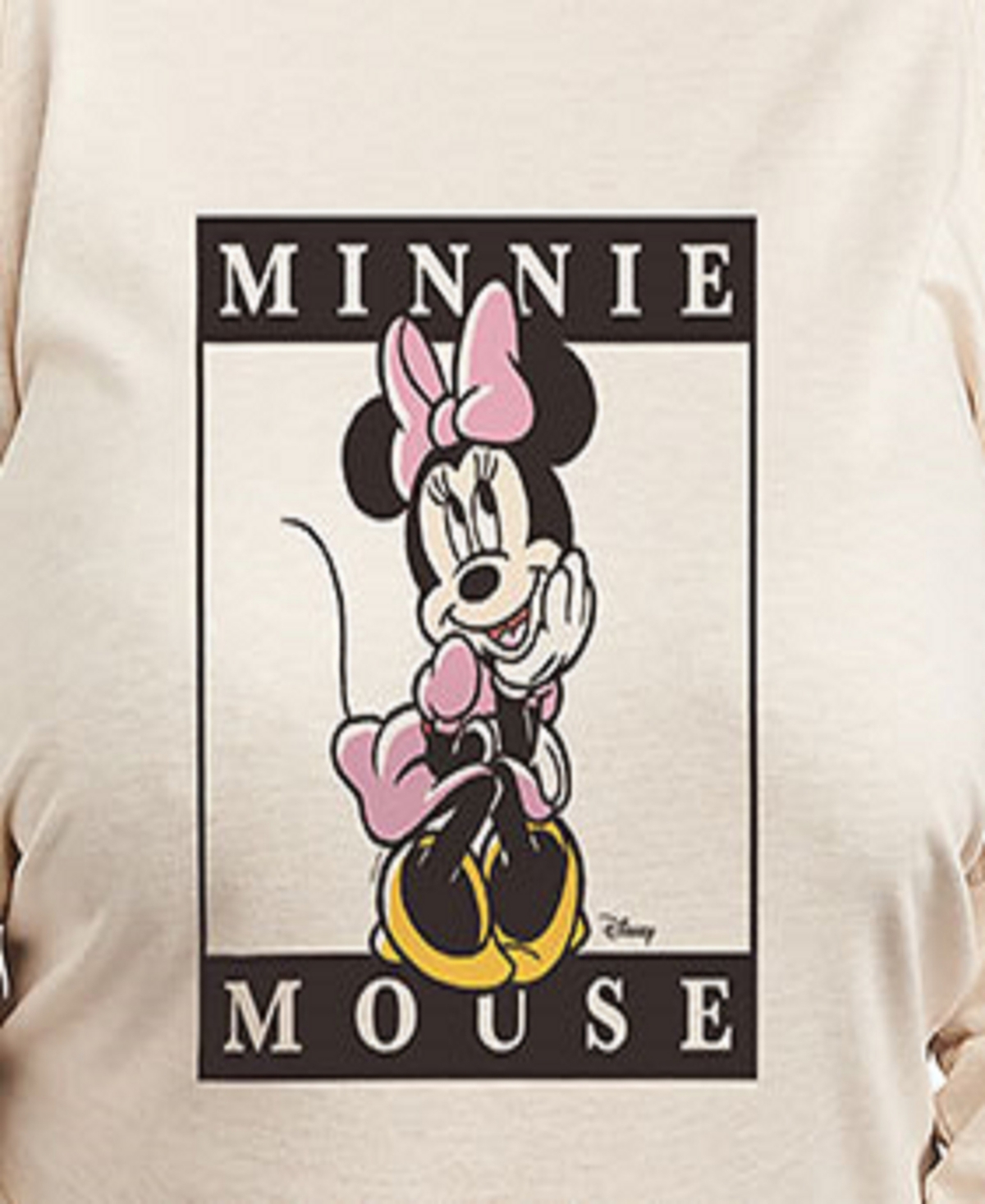 HYBRID APPAREL PLUS SIZE DISNEY MINNIE MOUSE GRAPHIC PULLOVER T-SHIRT 