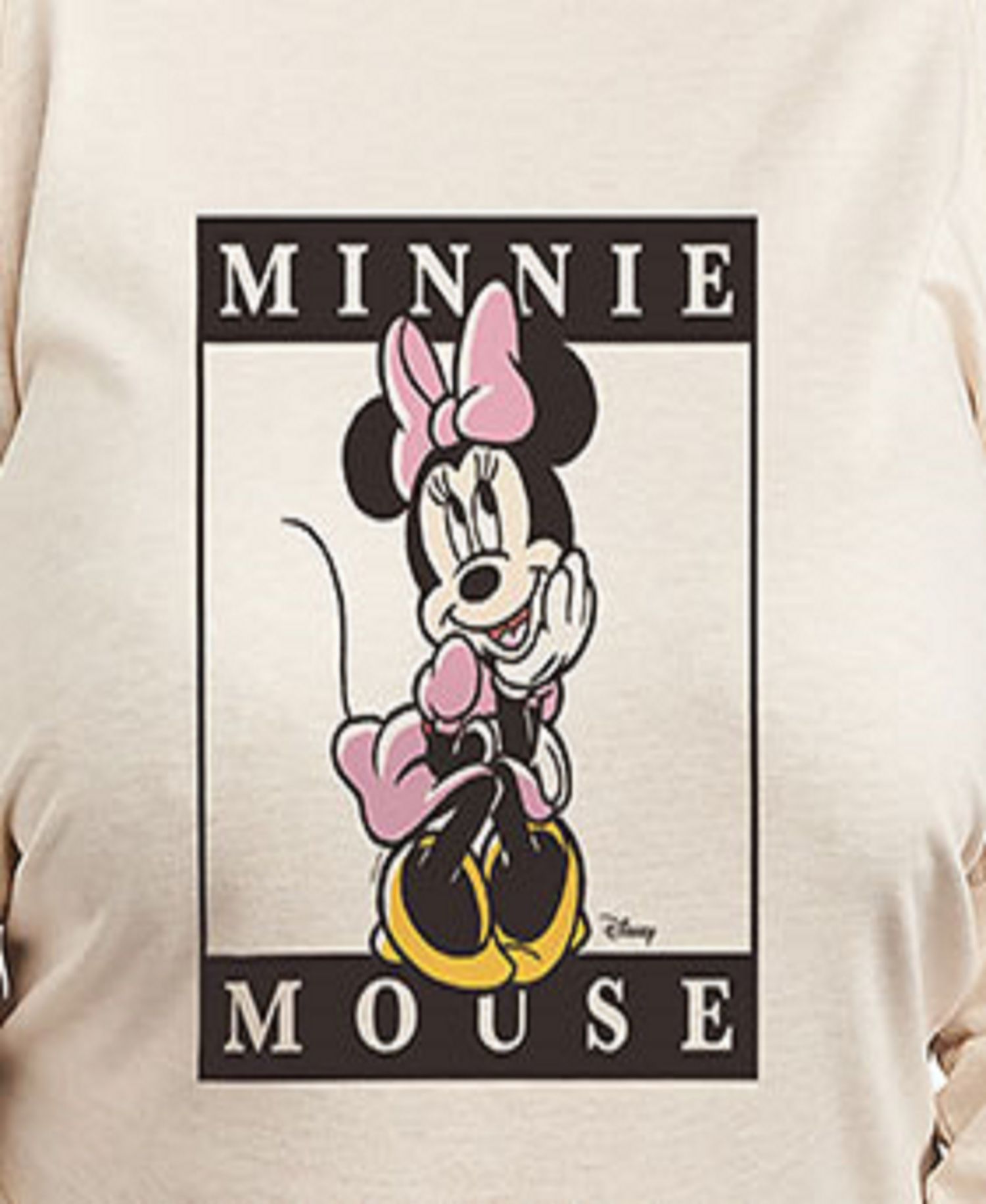Plus Size Disney Minnie Mouse Graphic Pullover T-shirt