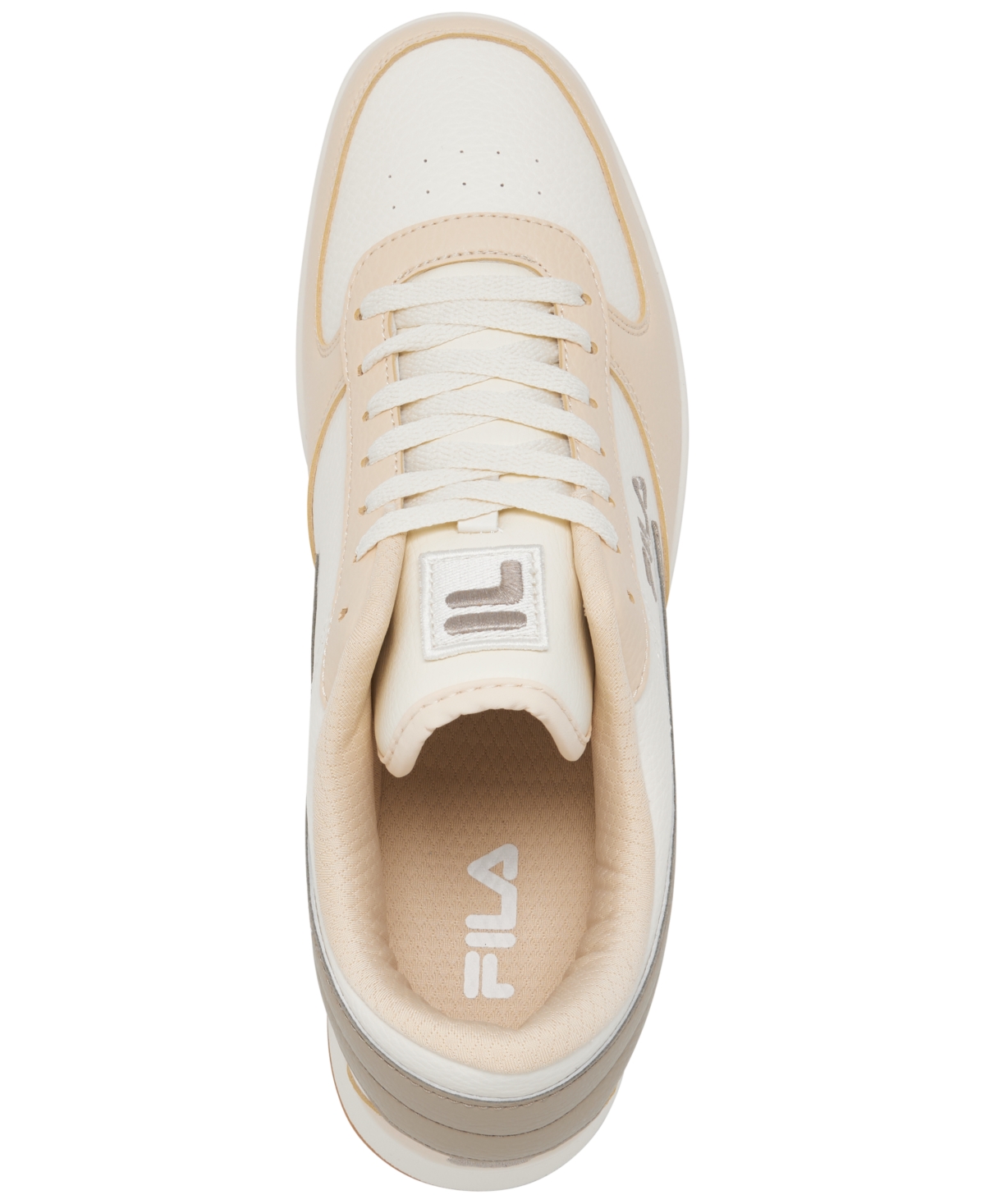 Fila Men s A Low Casual Sneakers from Finish Line White Red Smart Closet