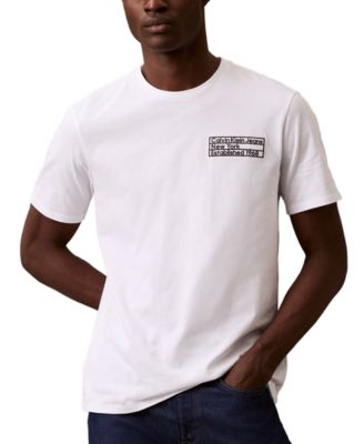 Calvin Klein - Men's Short Sleeve 1968 Monogram Logo Graphic Classic T-Shirt