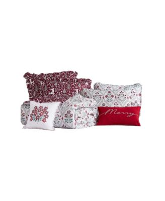 Holiday Harmony 7-Pc. Quilt Set, Full/Queen