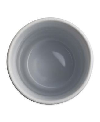 Lattice Paw Print Ceramic Pet Treat Canister