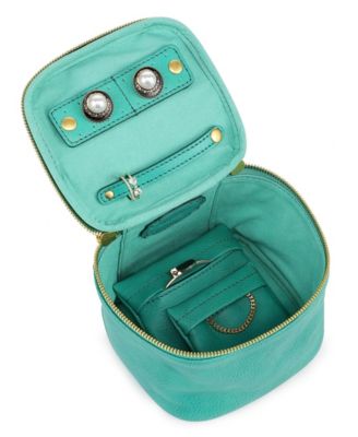 Celosia Cube Leather Jewelry Case