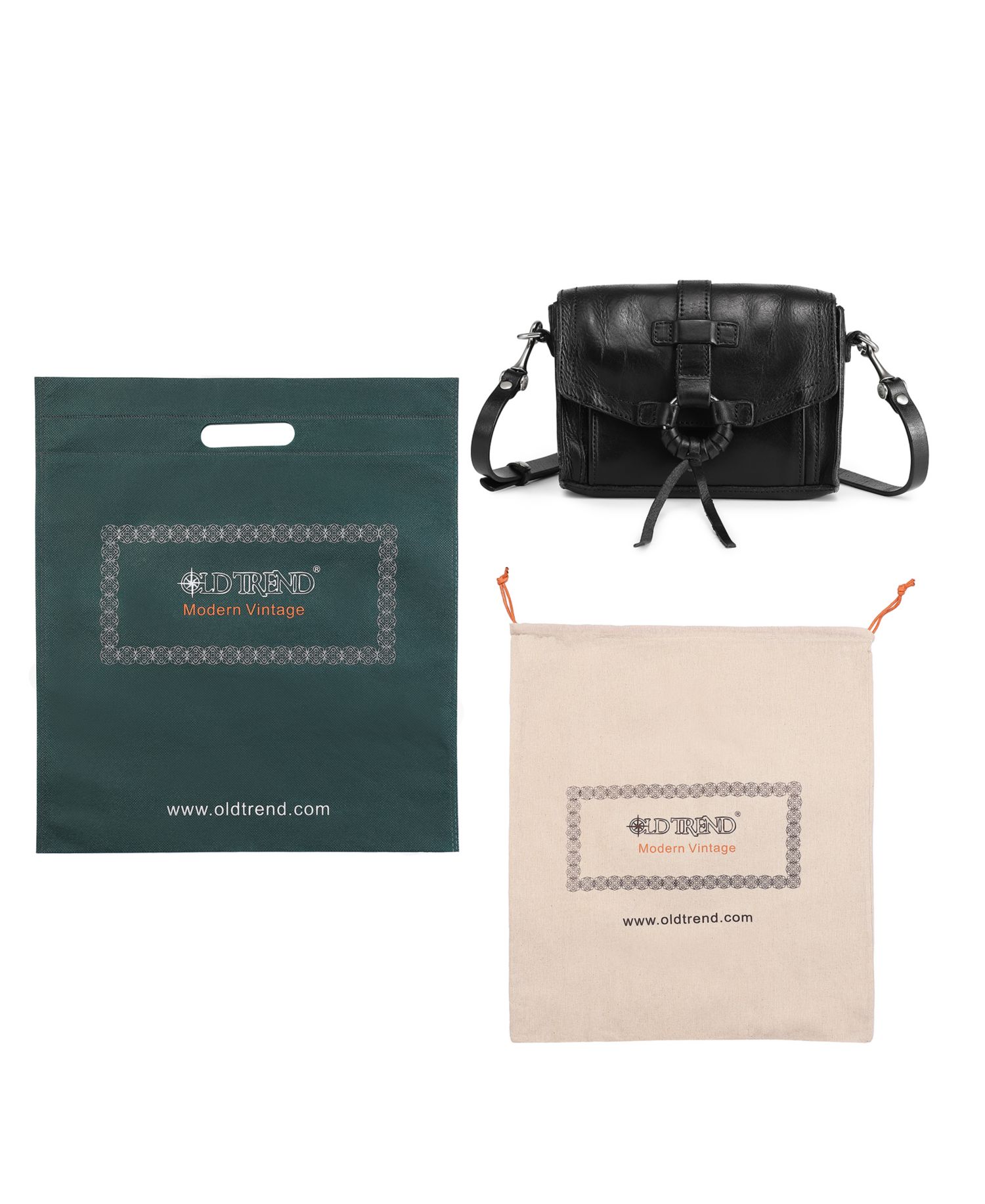 Anemone Small Leather Crossbody Bag