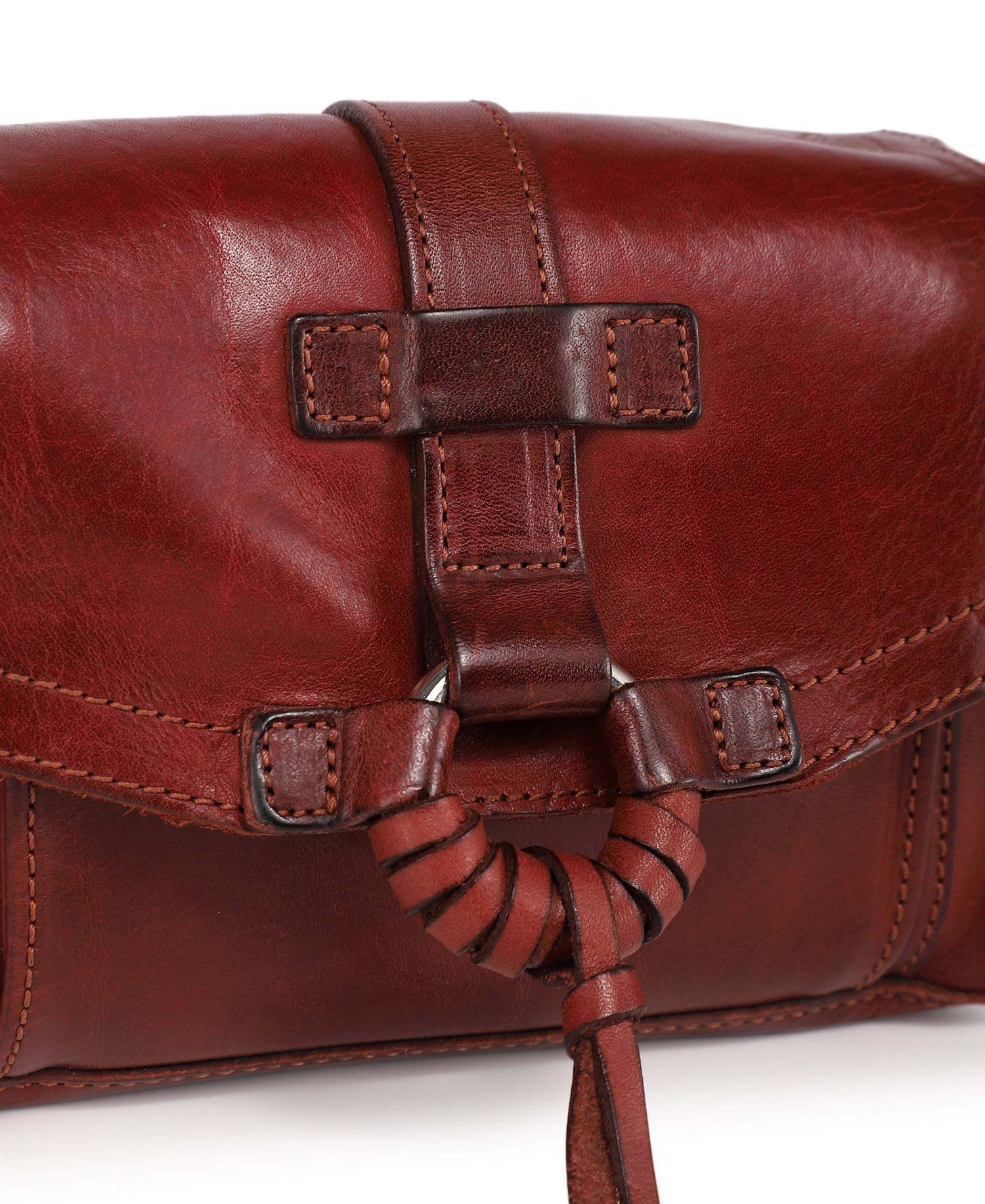 Anemone Small Leather Crossbody Bag