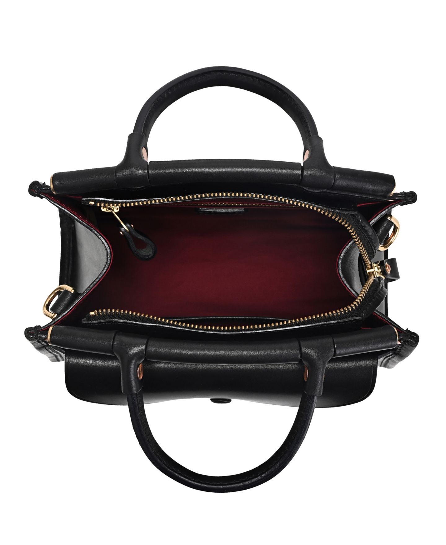 Женская сумка OLD TREND Laurel Vintage Satchel, цвет: Чёрный — фото 4