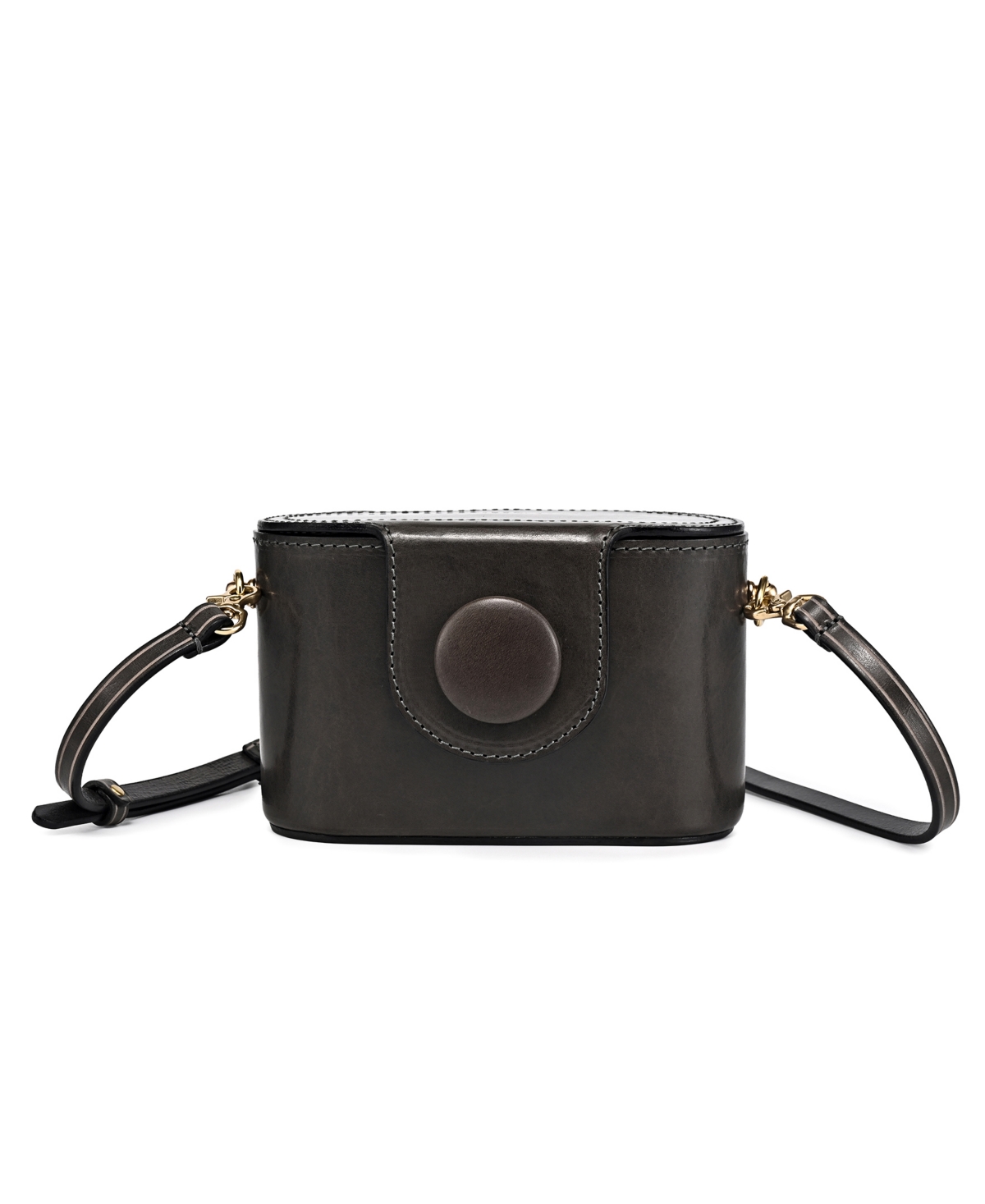 Begonia Vintage Case Crossbody Bag - Maroon