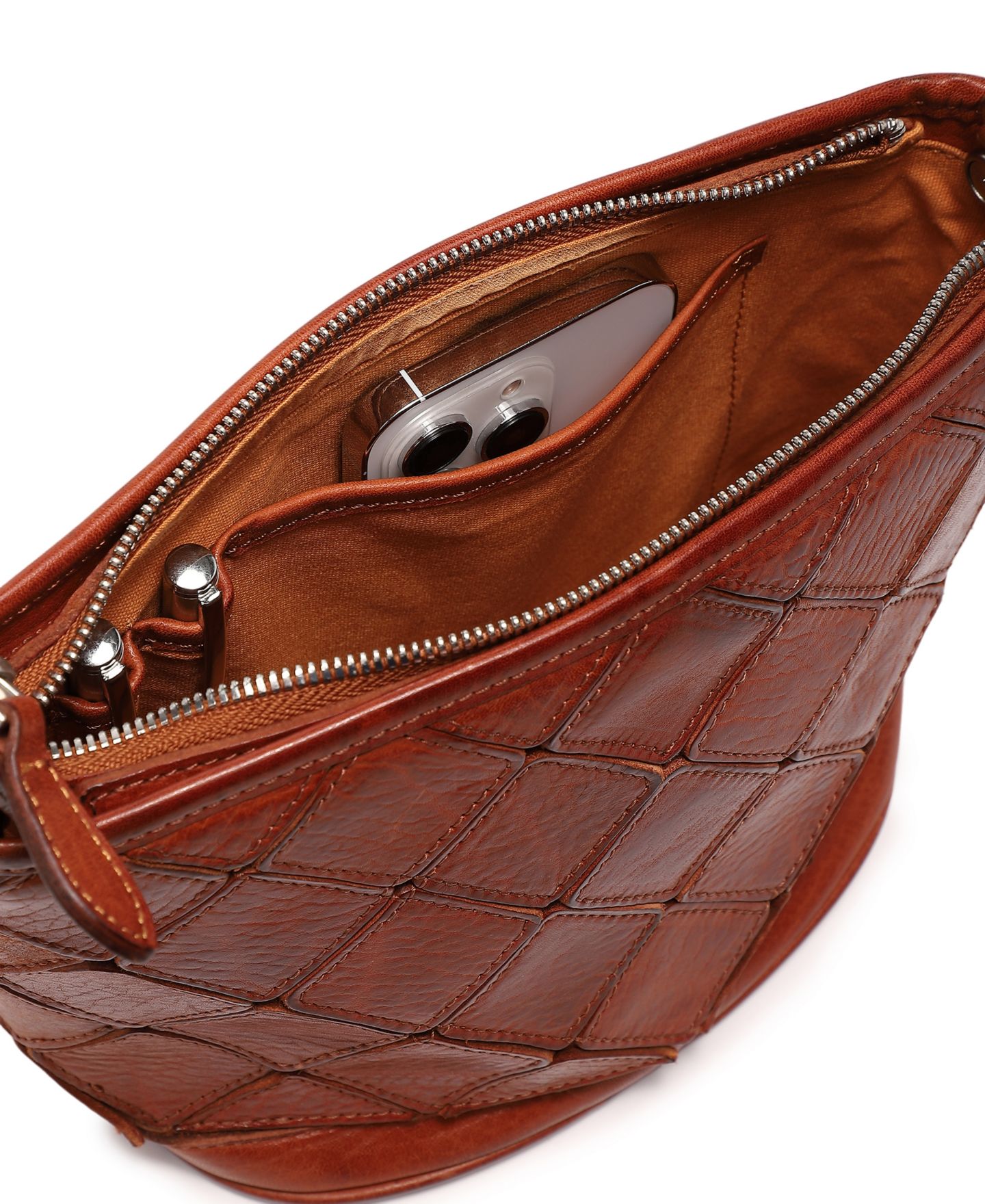 Женская сумка OLD TREND Mermaid Convertible Crossbody, цвет: Карамельный — фото 7
