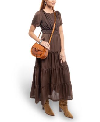 Begonia Vintage Crossbody Bag