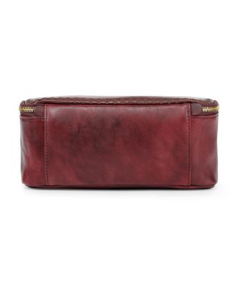 Celosia Rectangular Leather Jewelry Case