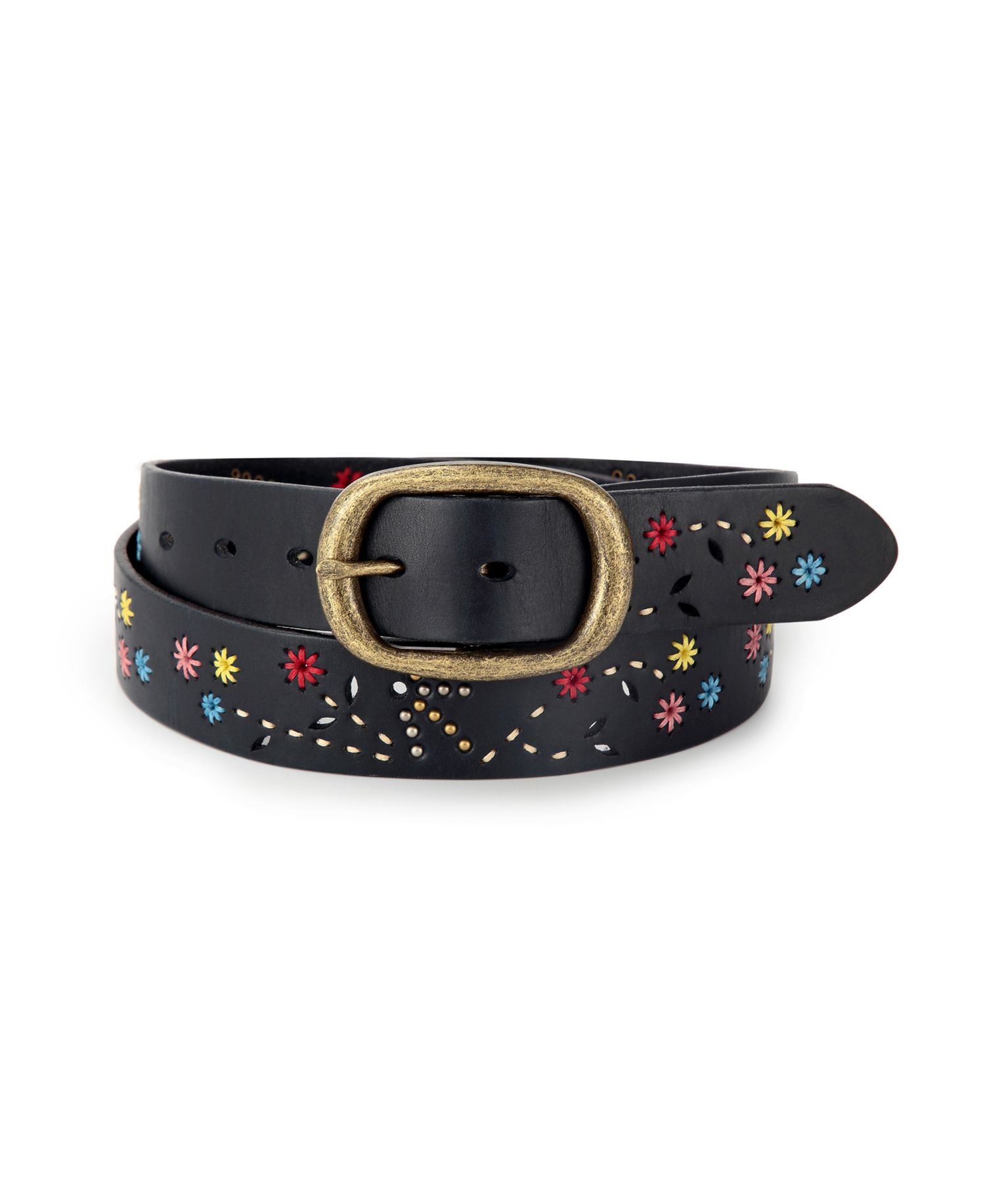 Women's Blossom Leather Belt