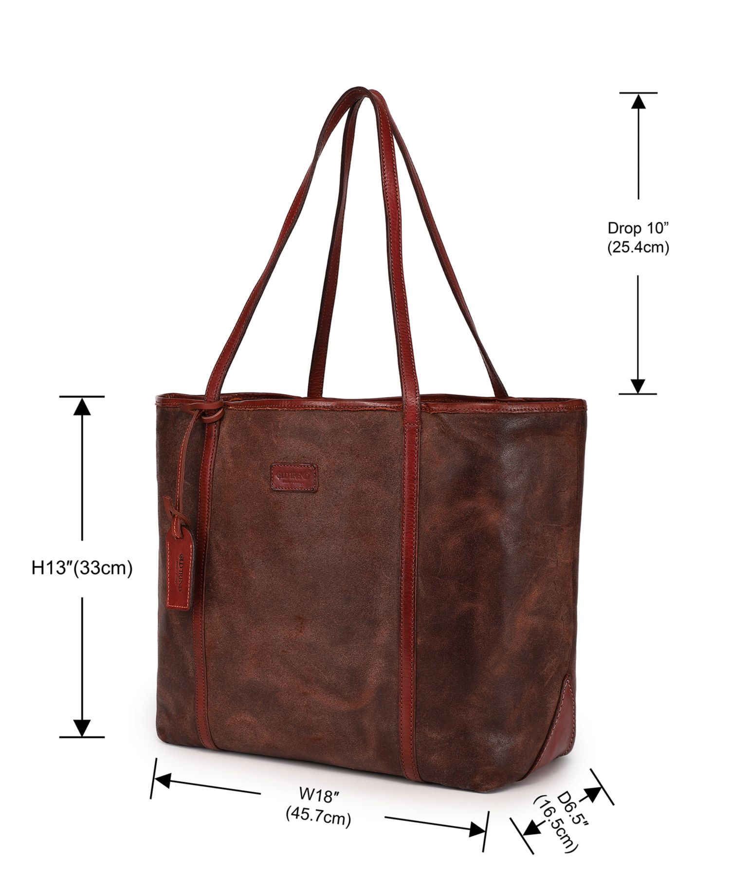 Alder Large Leather Tote Bag