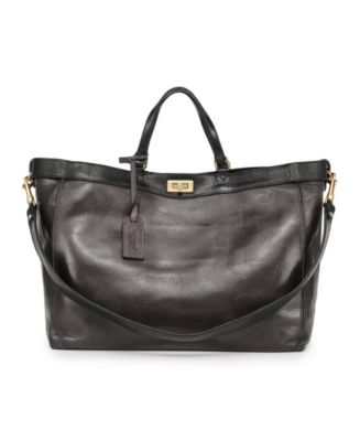 OLD TREND Ixia Jet-Set Extra-Large Leather Tote Bag - Macy's