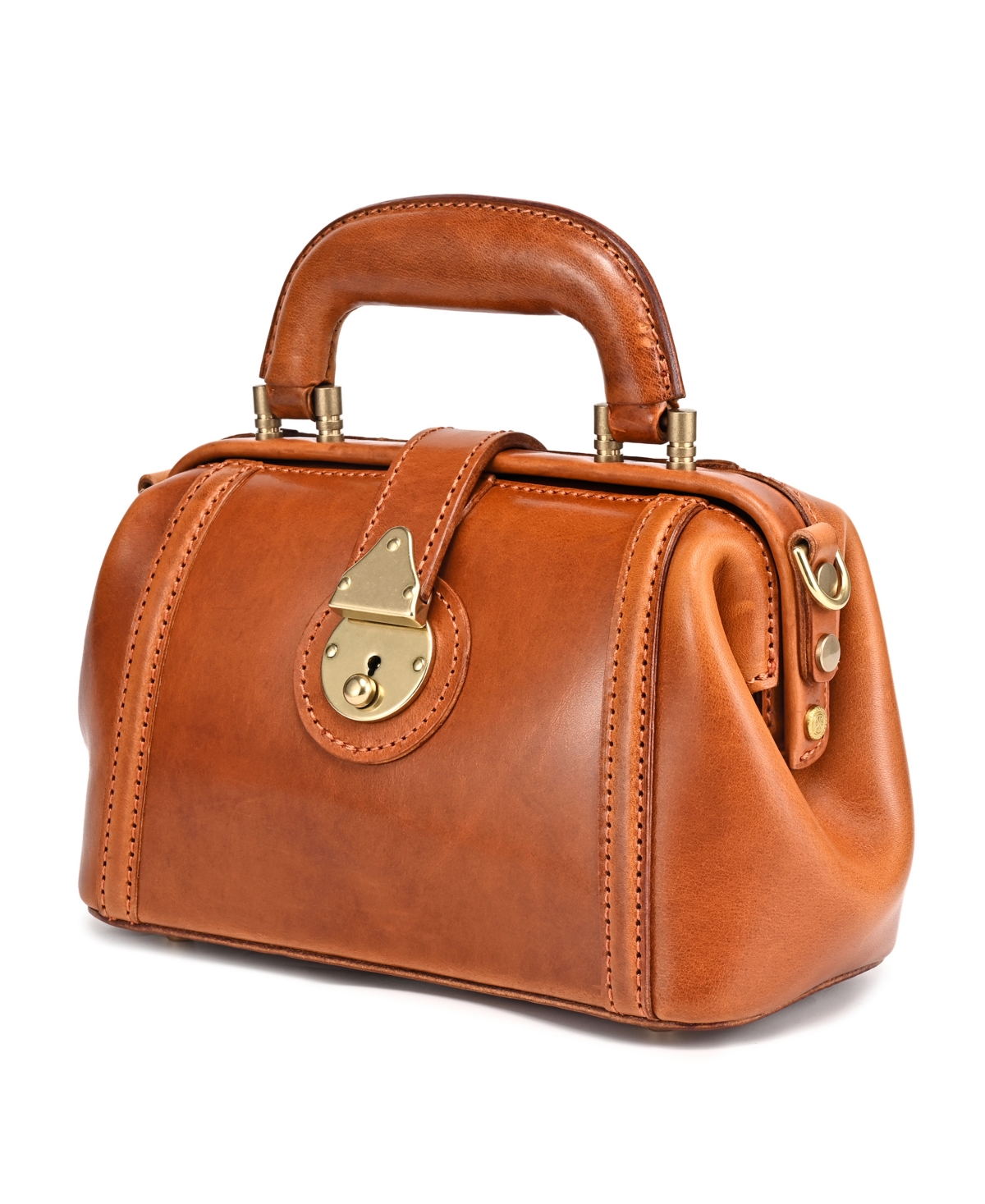 Old Trend Azalea Mini Doctor Satchel Bag In Caramel