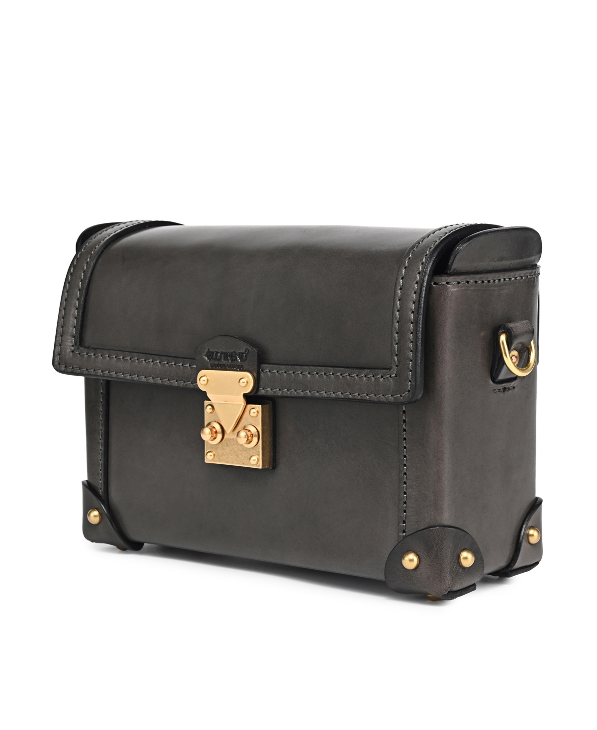 Old Trend Azalea Vintage Case Crossbody Bag In Gray