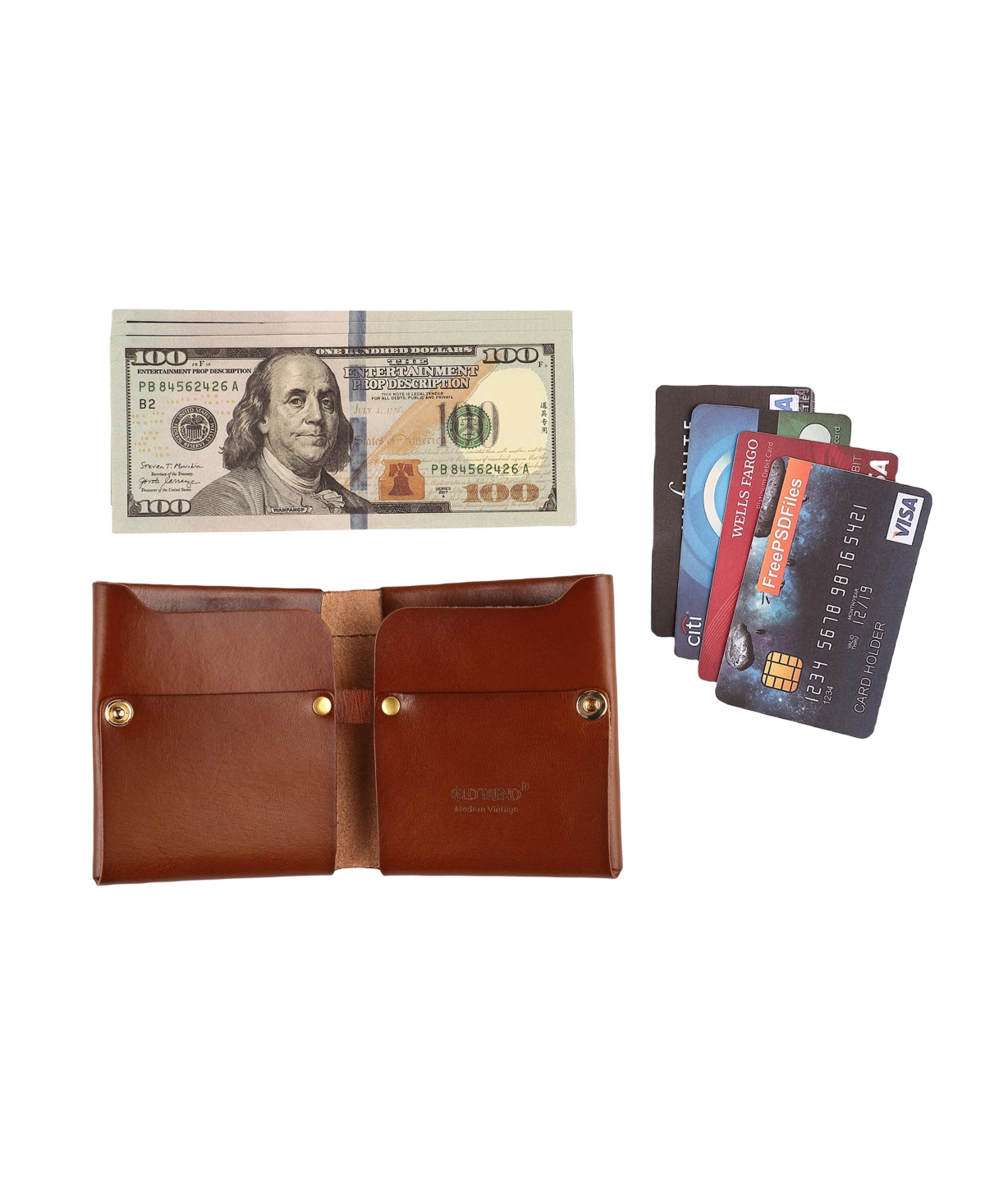 Old Trend Celosia Bifold Wallet In Brown