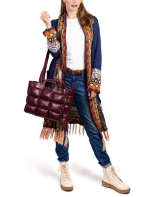 Puffy Clover Tote Bag