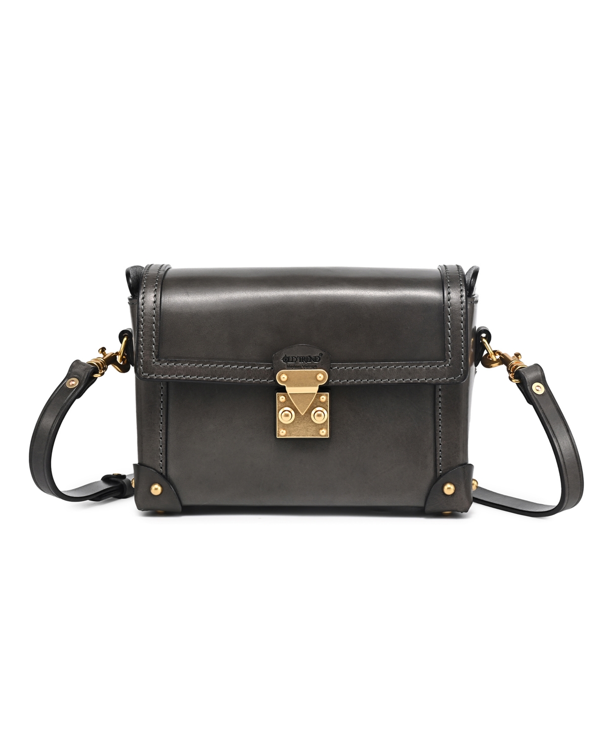 Old Trend Azalea Vintage Case Crossbody Bag In Gray