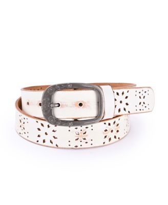 Women's Blooming Crocus Leather Belt