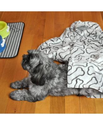 Embossed Pet Blanket Bone Print