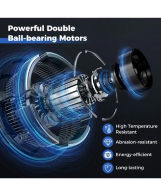 20 Inch Wall Mount Fan with 3 Fan Speeds and Adjustable Tilt Head