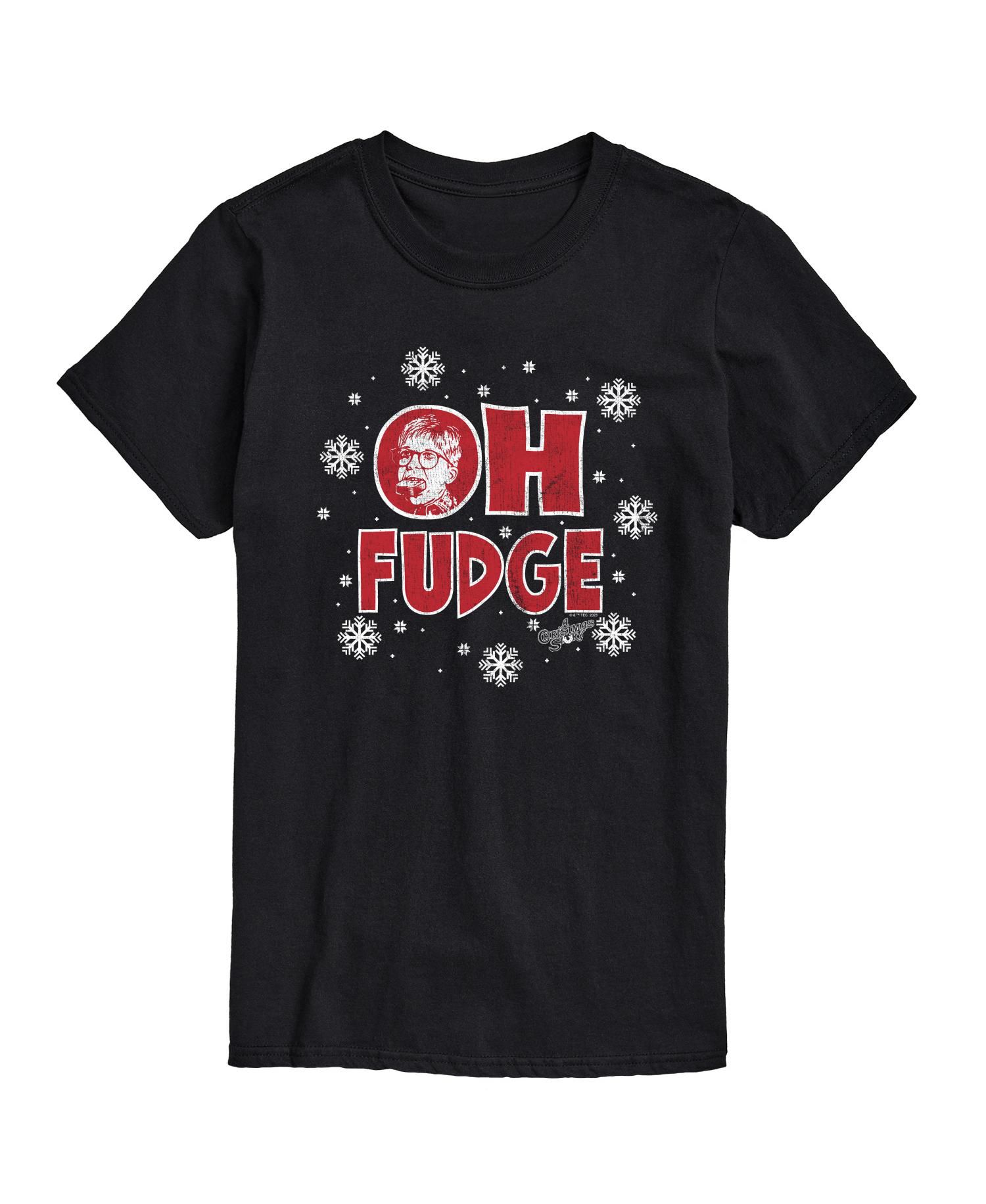 Men's A Christmas Story Oh Fudge Short Sleeve Tee