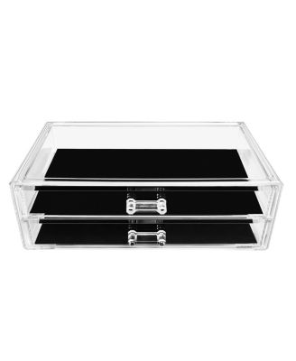Stackable Acrylic Drawers - Perfect for Organizing Makeup Palettes, Hair Accessories, Cosmetics & more