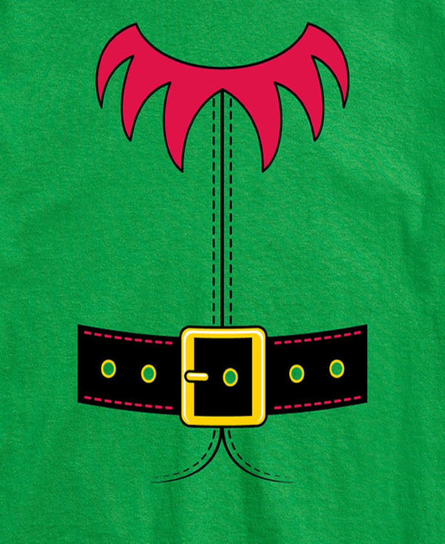 Men's Elf Costume Short Sleeve Tee