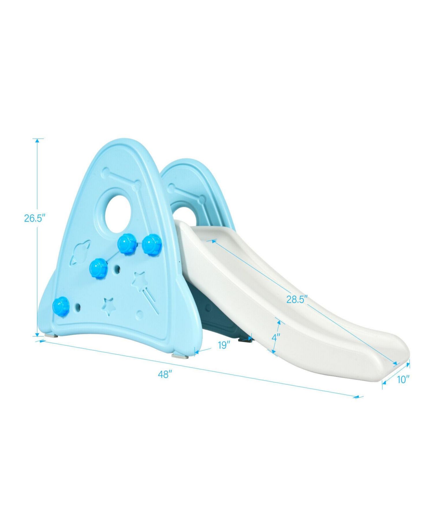 Baby Indoor Freestanding Climber Slide