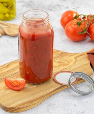 Regular Set of 6 Mason Jars with Airtight Lids