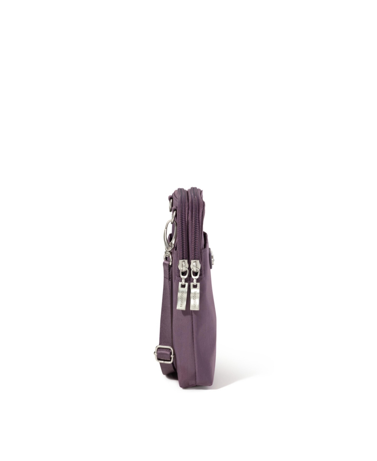Baggallini Take Two Rfid Bryant Crossbody Bag In Misty Purple