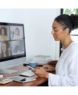 ANC, LDAC, 3-Device Multipoint, HiFi Sound, Great Calls, Bluetooth, USB-C Charging - Technics EAH-AZ40M2-S True Wireless Earbuds II