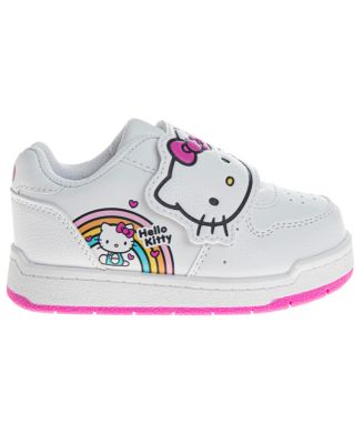 Toddler and Little Girls Hook and Loop Casual Sneakers