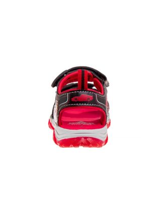 Big Boys Cars Hook and Loop Open Toe Sport Sandals