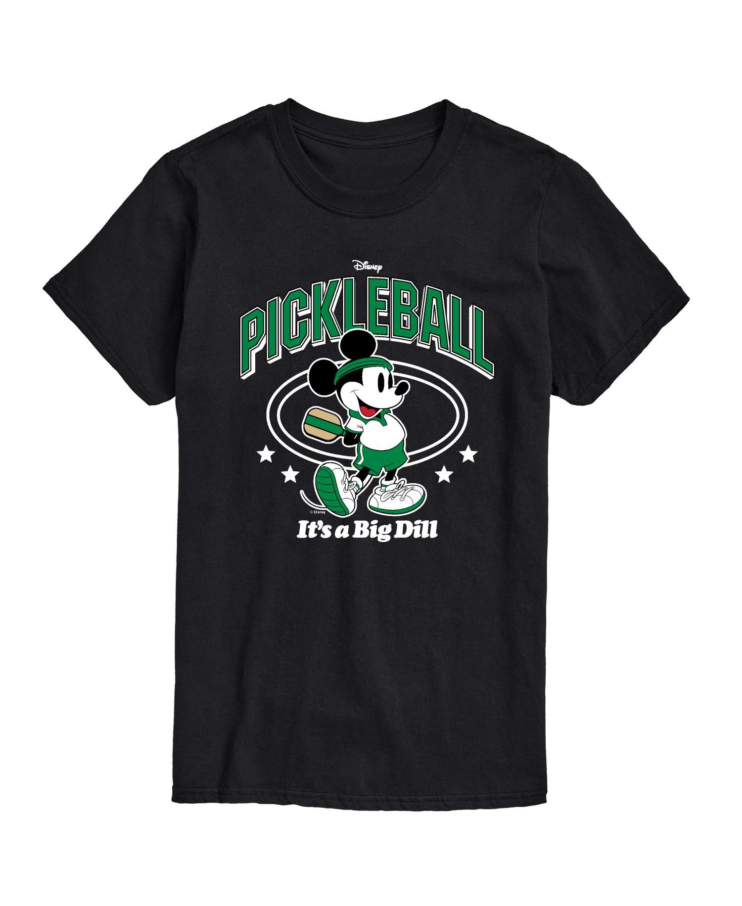 Men's Disney Mickey Pickleball Rules Short Sleeve Tee