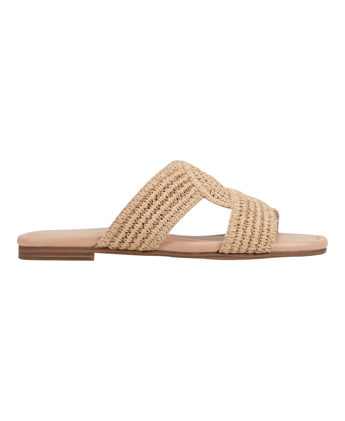 Marc Fisher Ltd Navie Slide Sandal In Medium Natural