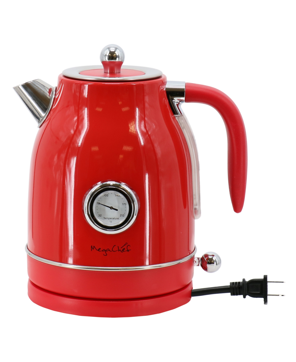 Megachef 1.7 Quart Electric Kettle And 2 Slice Toaster Combo