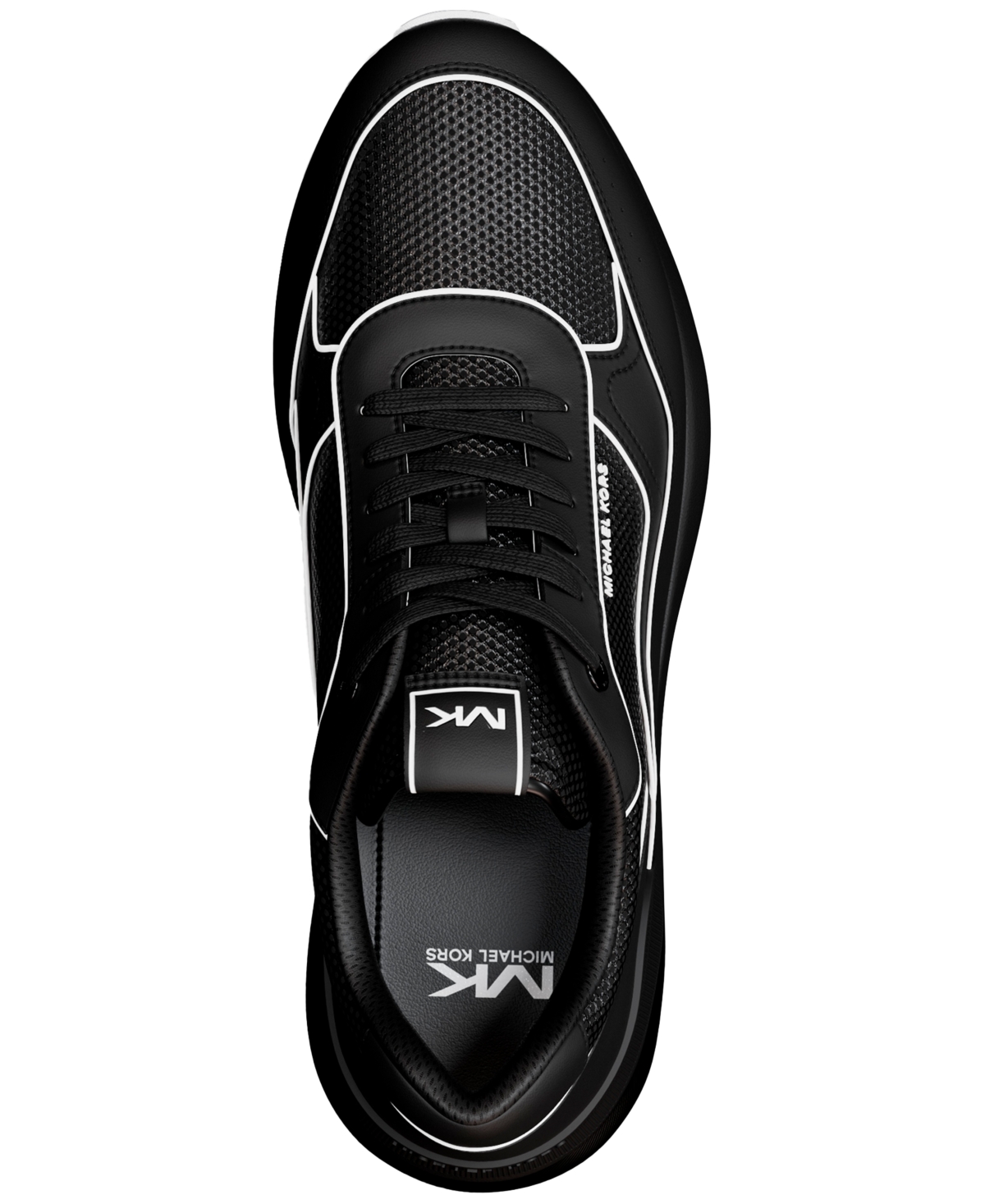 Michael Kors Men's Trevor Trainer Sneakers -optic White