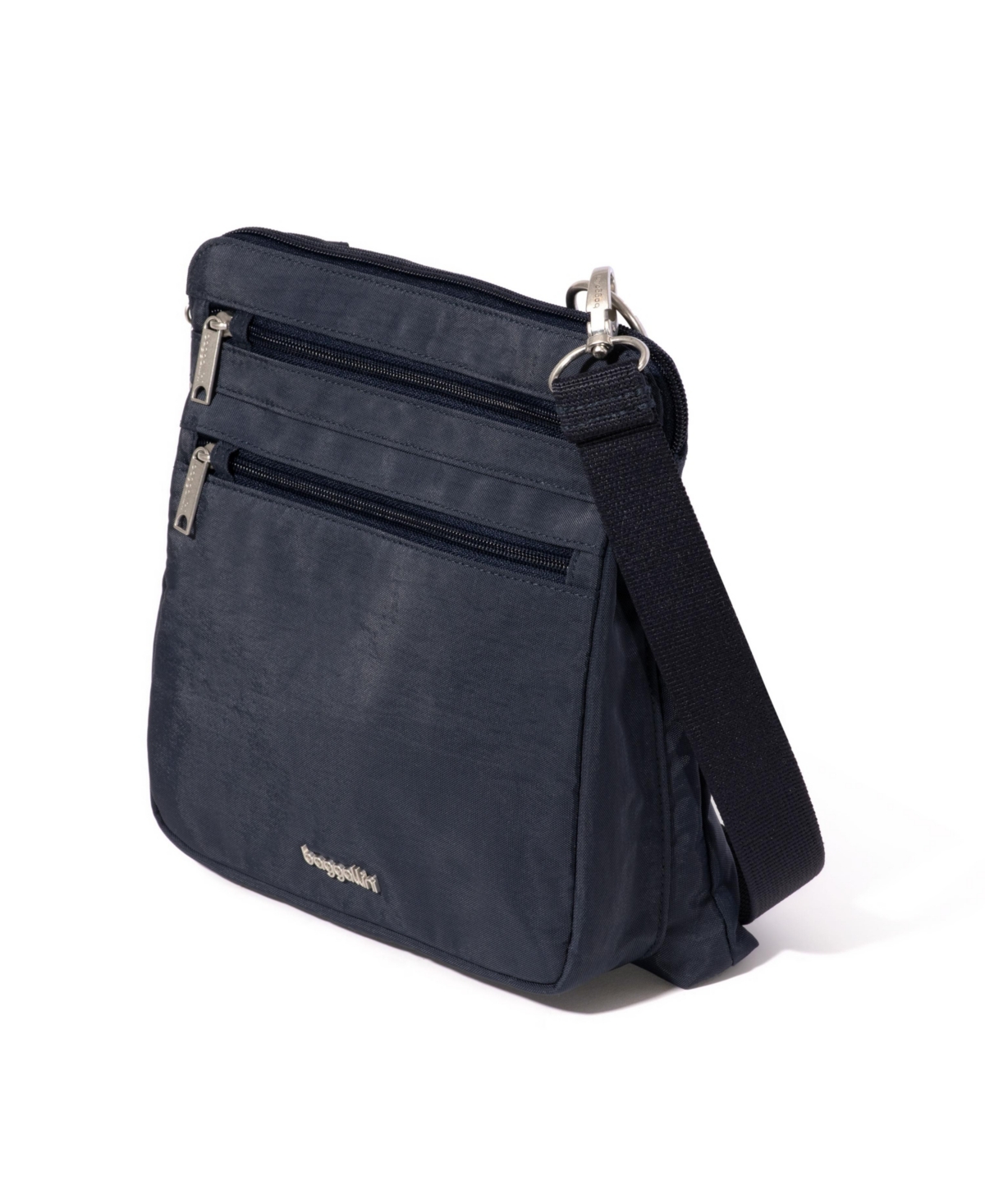 Baggallini Baggillini Securtex Anti-theft Large Crossbody Bag In French Navy
