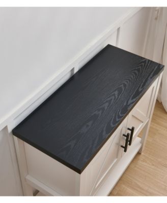 Teresa 2-Door Modern Console Table, Buffet Storage Cabinet