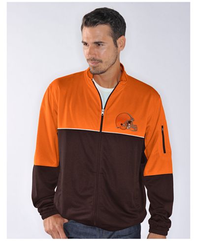 G-III Sports Men's Cleveland Browns Flip Shot Track Jacket